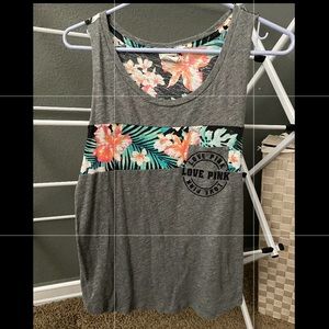 Victoria secrets PINK floral tank top